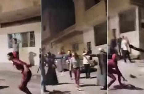 مشاجرة فتيات في الأردن