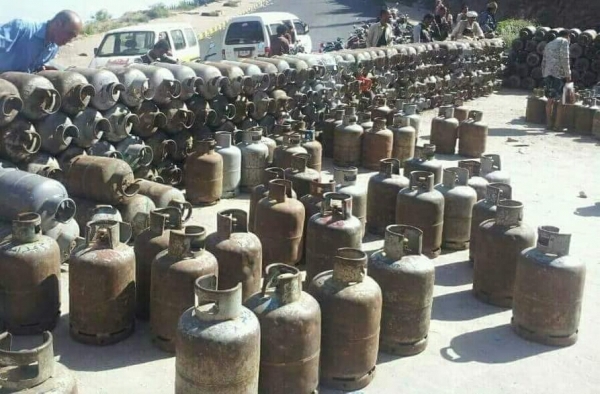 أزمة غاز في صنعاء