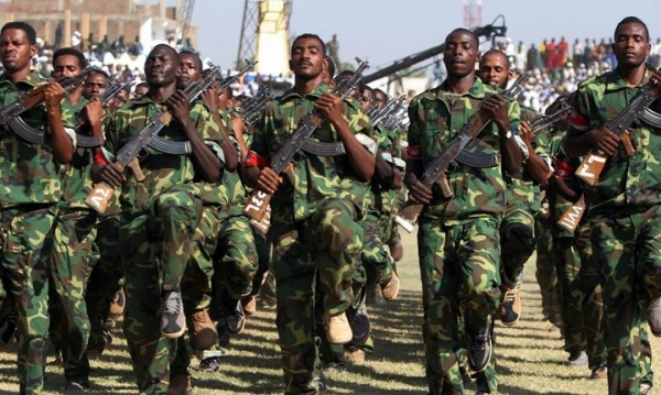 قوات سودانية في اليمن