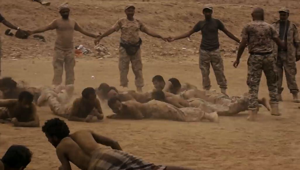 مجندون يمنيون في حدود السعودية