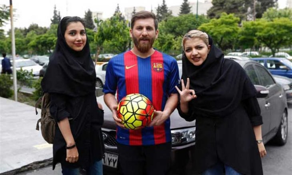 شبيه ميسي