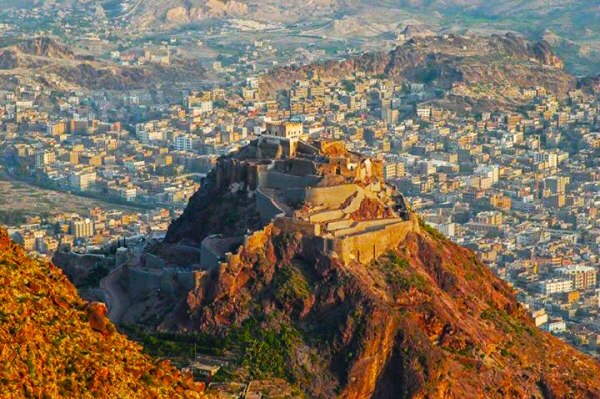 قلعة القاهرة بتعز