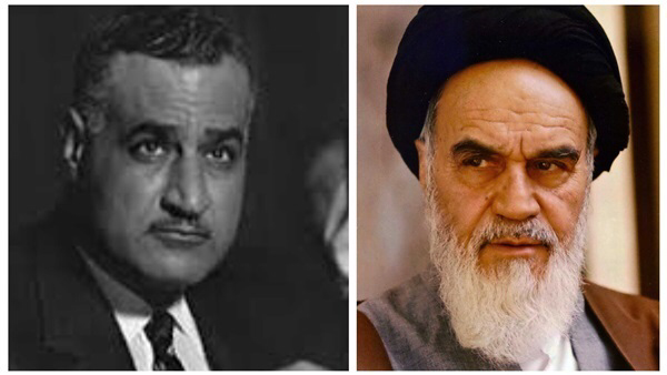 الخميني وعبدالناصر